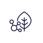 plant based nutrient line icon, vector